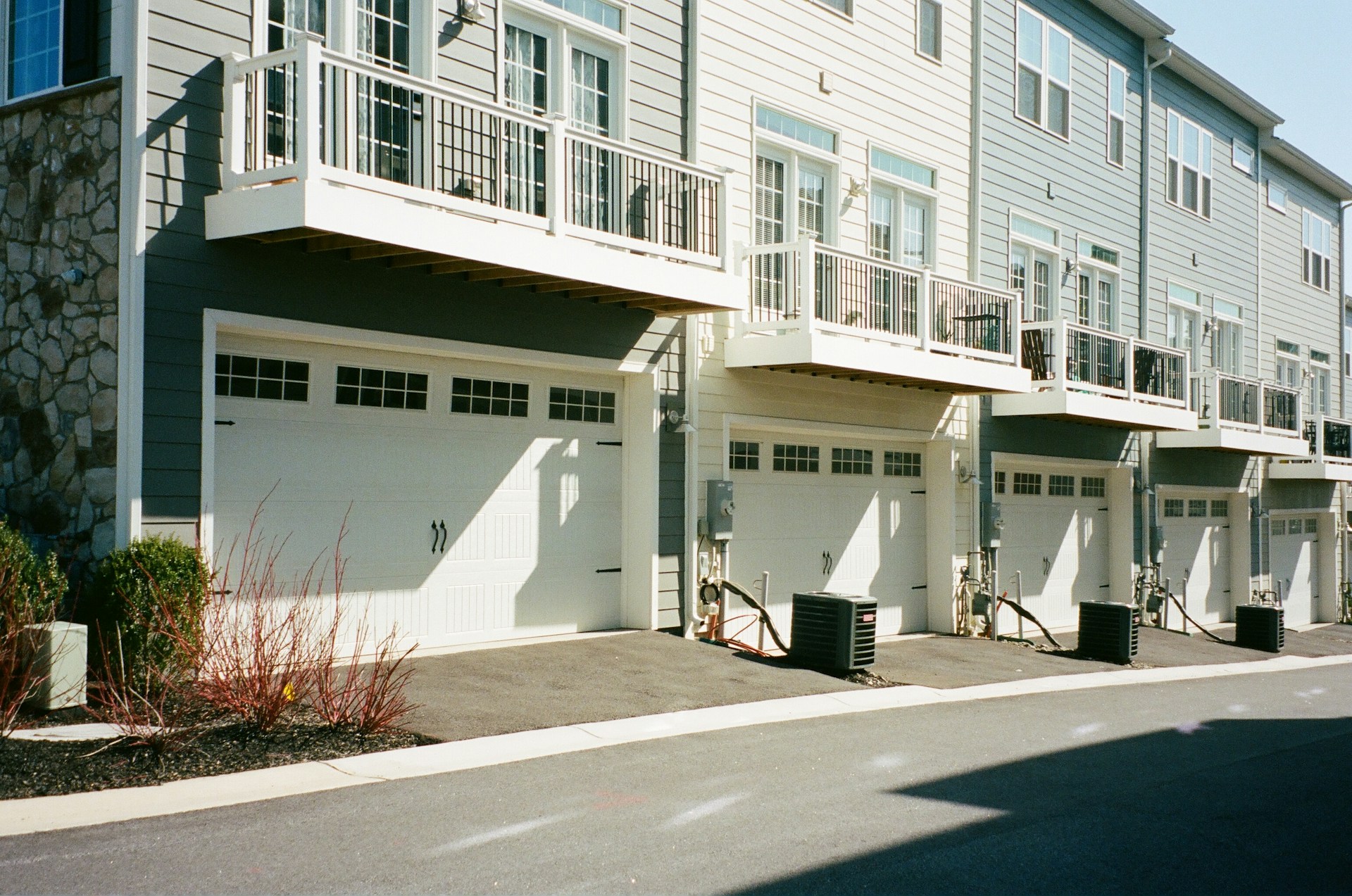 Modern residential buildings for personnel accommodation